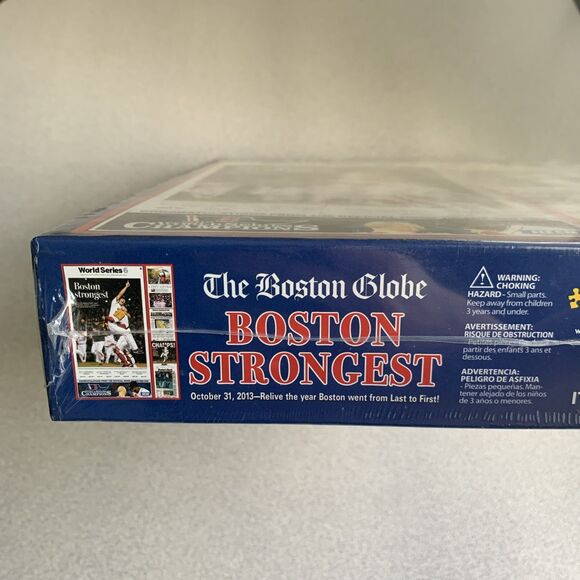 Boston Red Sox Puzzle 550 Piece World Series 6 Boston Strongest NOS Sealed - Picture 8 of 9